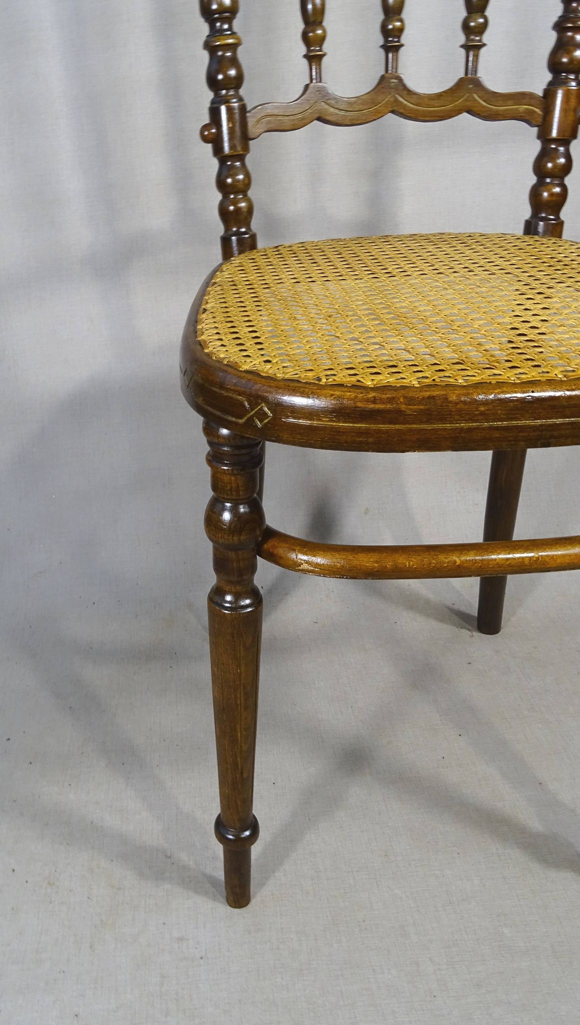 Fischel chair, Napoleon III type Bent wood, circa 1900 - bistro -Canadian-