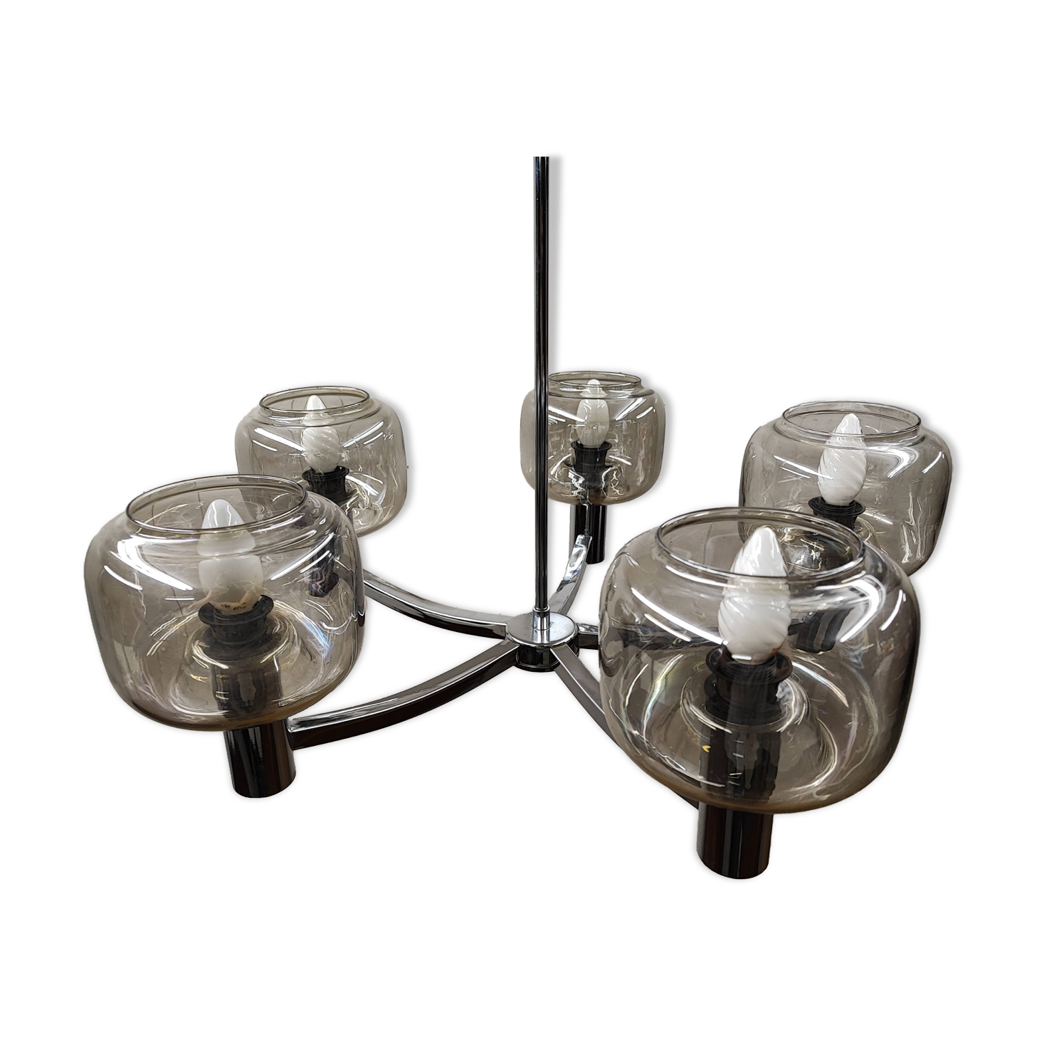 Space age chandelier See Delmas