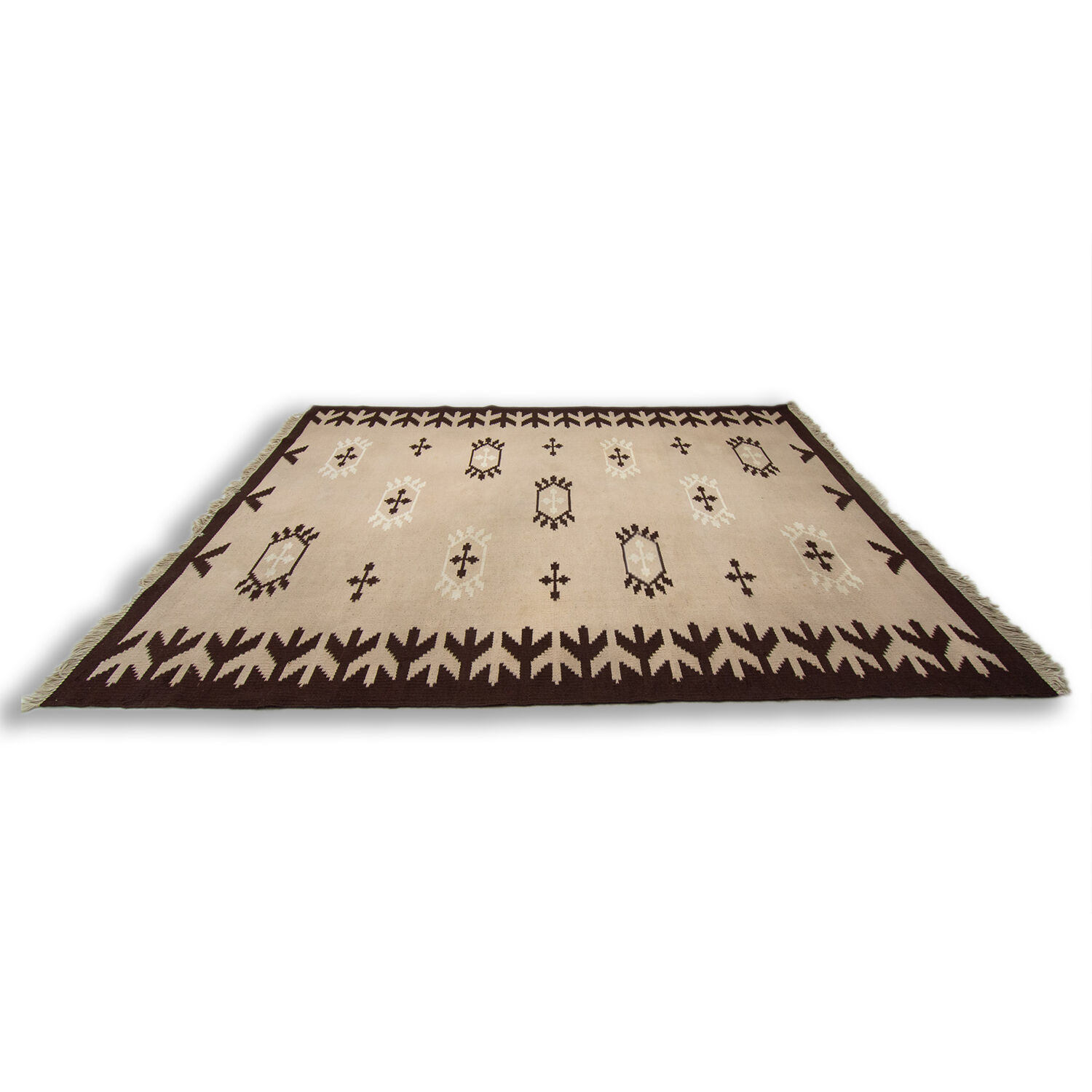 Tapis vintage moderne Kelim, 1970