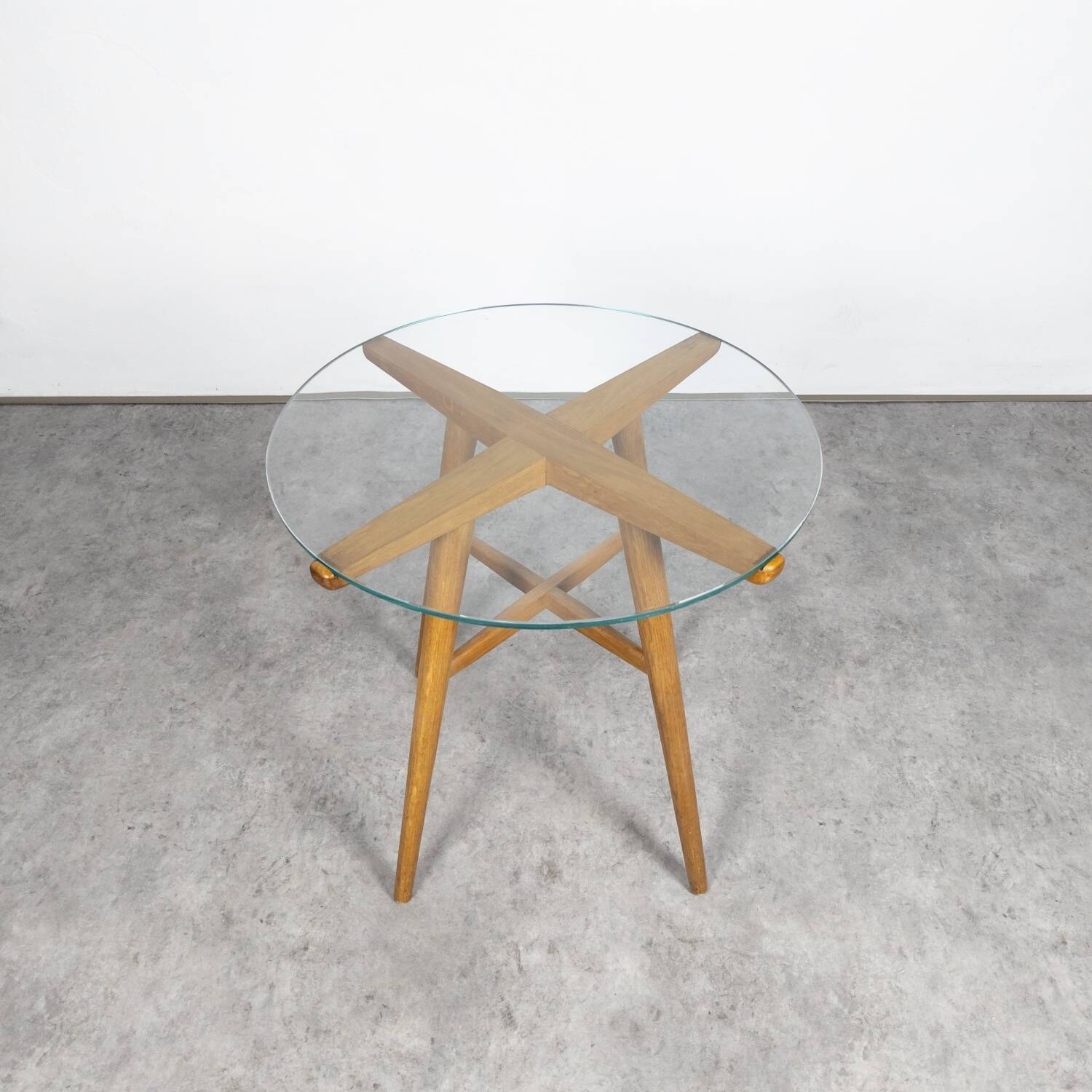Mid Century coffee table by Jiri Rathousky for Krasna Jizba