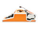 Machine to type Olympia Traveller Luxury Orange revised new ribbon