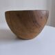 Olive wood salad bowl from the 50s