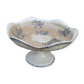 Earthworks Compotier The large emile bourgeois depot model Regency diam 23.5 cm