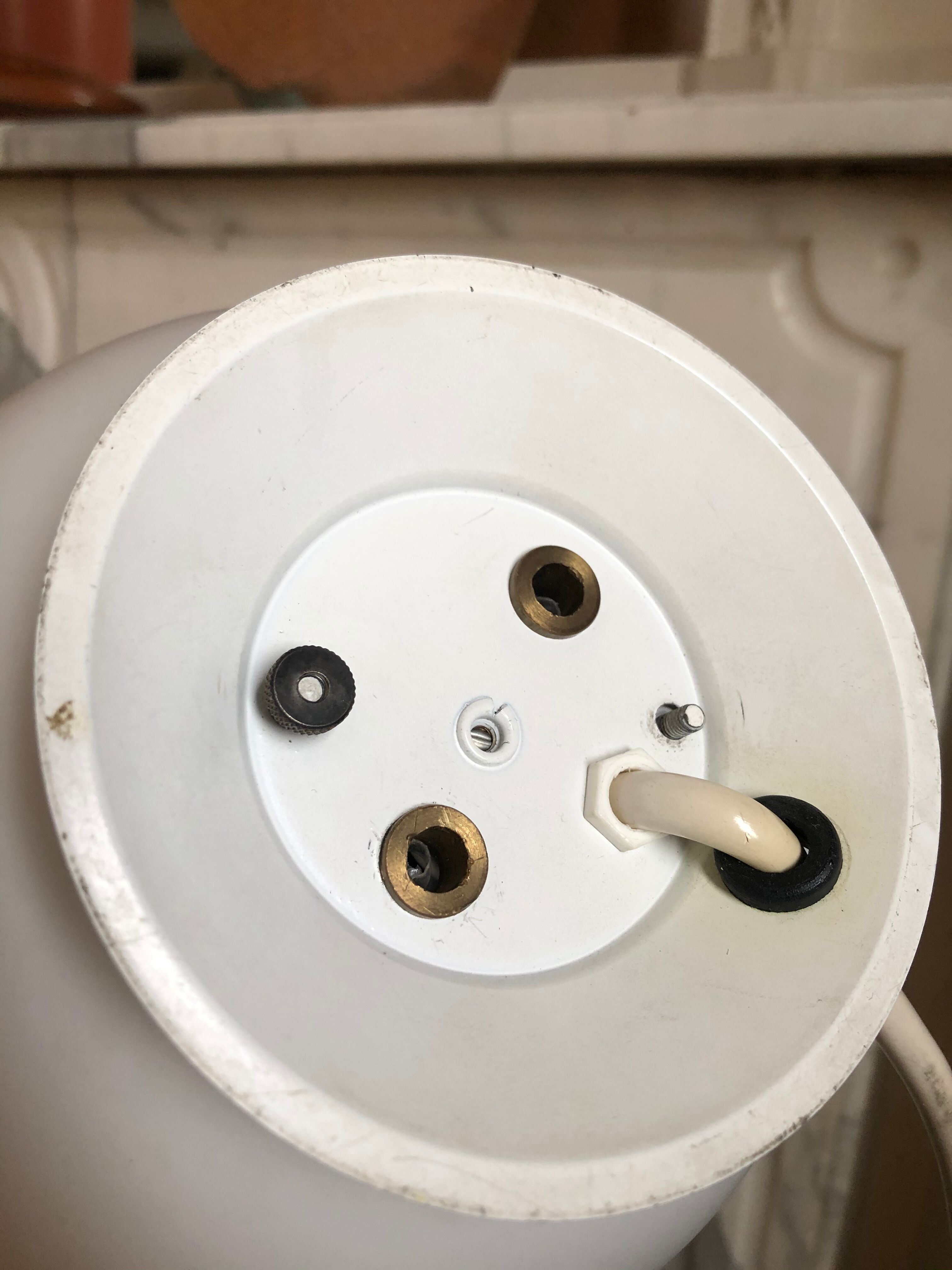 Max Ingrand lamp for Light Glass