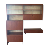 Scandinavian teak modular system