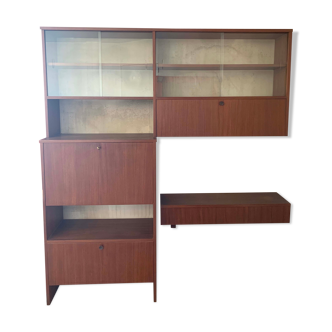 Scandinavian teak modular system