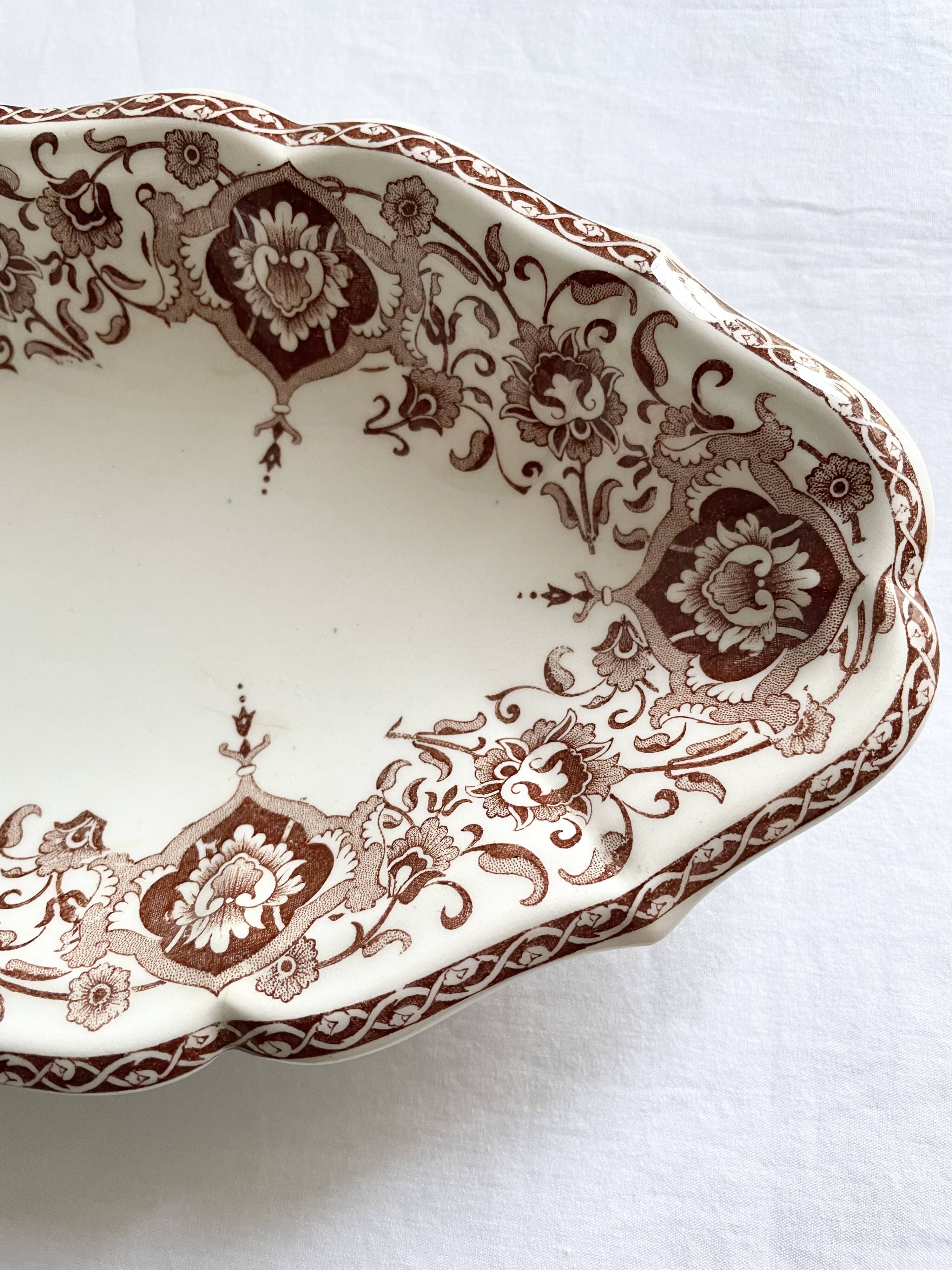 Gien earthenware dish
