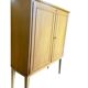 Vintage shallow wooden armoire / WK Môbel armoire