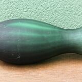 Blown glass vase, frosted satin.