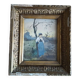 Paul Rossert (1851-1918) - aquarelle - 23 x 18 cm - paysanne après la faute