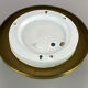 70s Peill & Putzler Plafoniere ceiling lamp glass space design lamp 70s