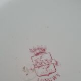 Large salad bowl, Longwy Enamels, Beauvais model - 1930s