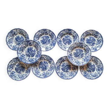 10 soup plates, iron earth, Italy