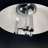Space Age chrome design chandelier from the 70s