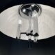 Space Age chrome design chandelier from the 70s