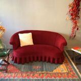Napoleon III period toad sofa