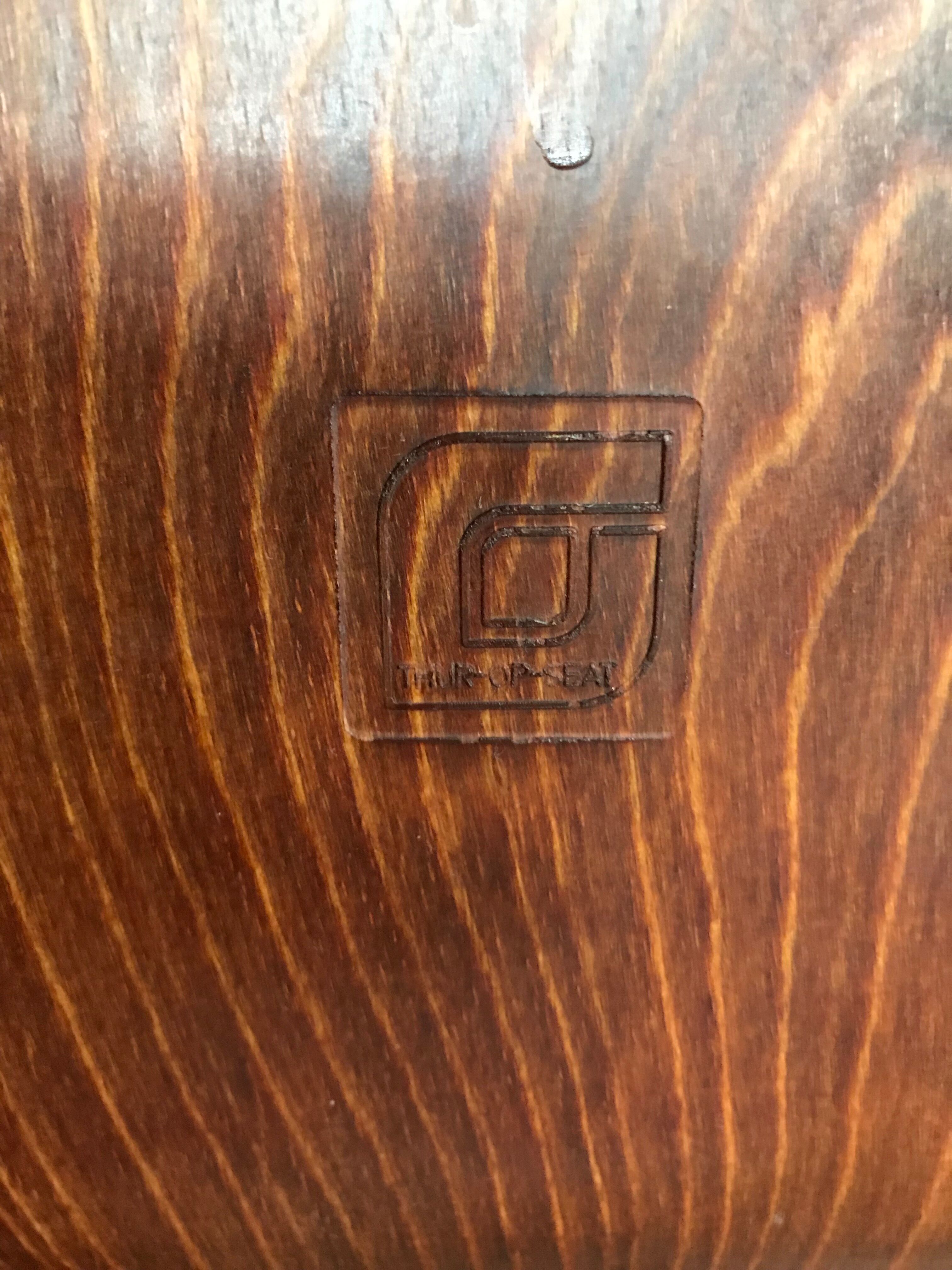 Set of 6 chairs design Friso Kraemer 1950