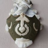 Wall angel holy water font