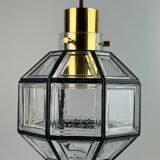 60s 70s lamp light ceiling lamp Limburg glass space age design 60s 70s