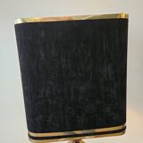 70s lamp in 70s Hollywood Regency design