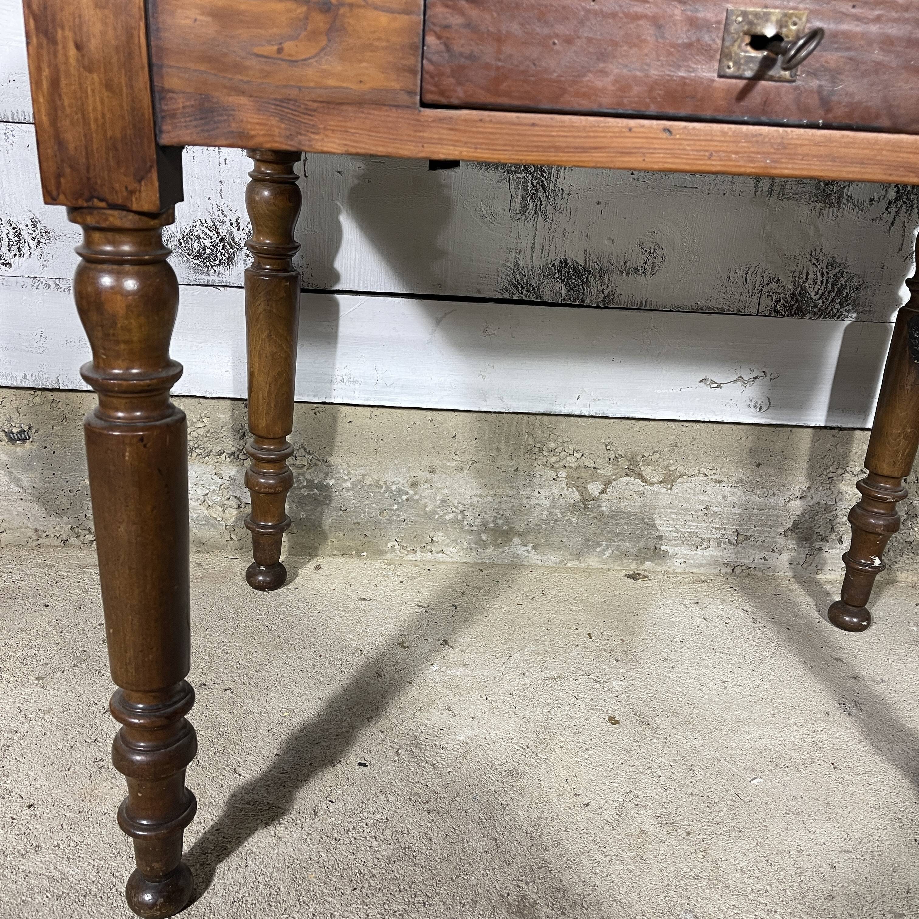 Wooden secretary desk