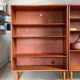 Vintage Scandinavian teak library by Borge Mogensen