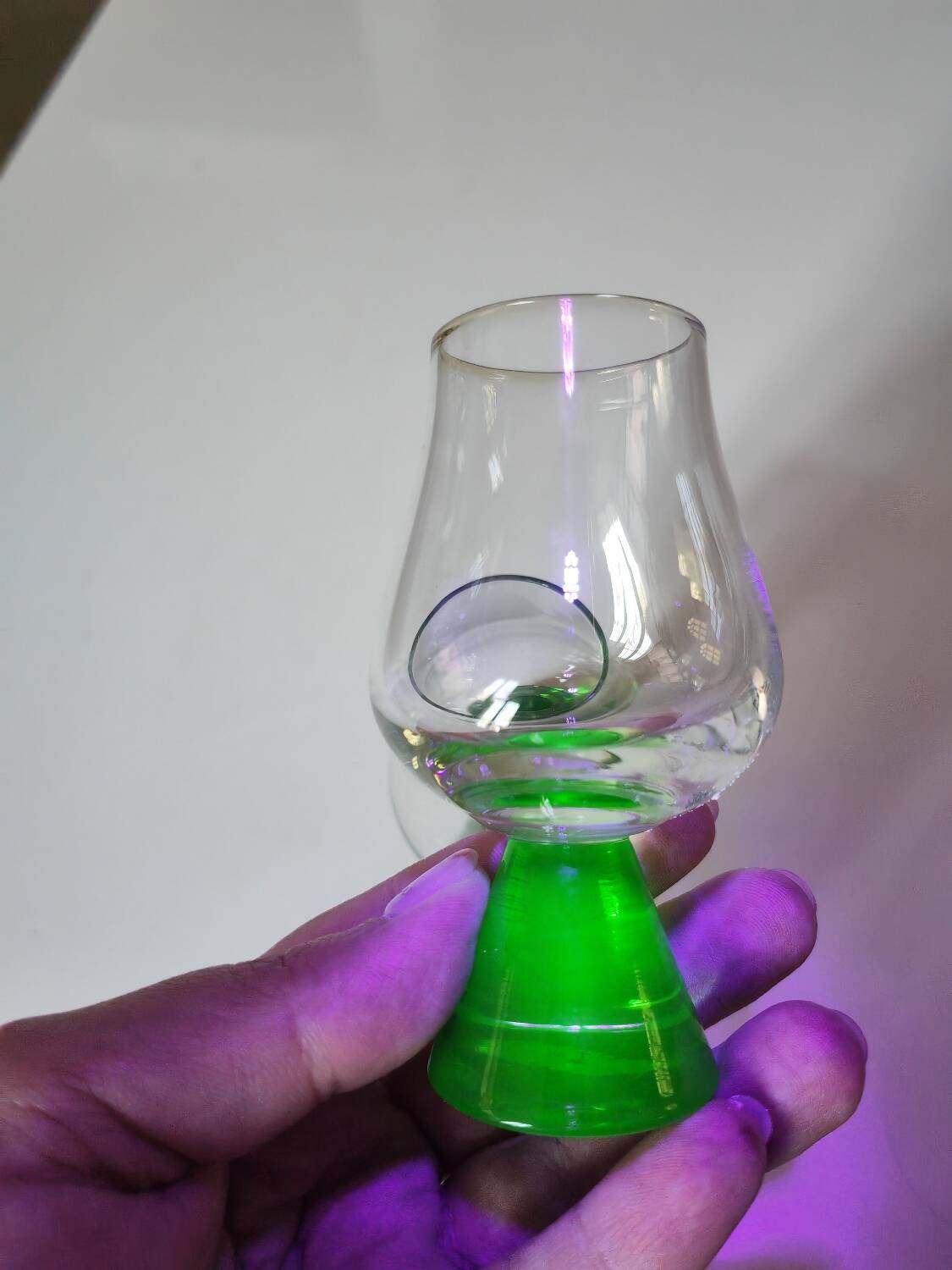 Glasses with uraline legs