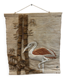 1970s tapestry in wool and silk