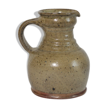 Vintage handcrafted stoneware jug/pitcher