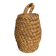 Old straw basket