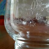 Hand engraved carafe