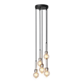 Lampe à cinq gouttes Abo Randers cascade pour A/S Danemark années 1970