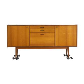 Scandinavian teak sideboard vintage 1960 length 170 cm Denmark