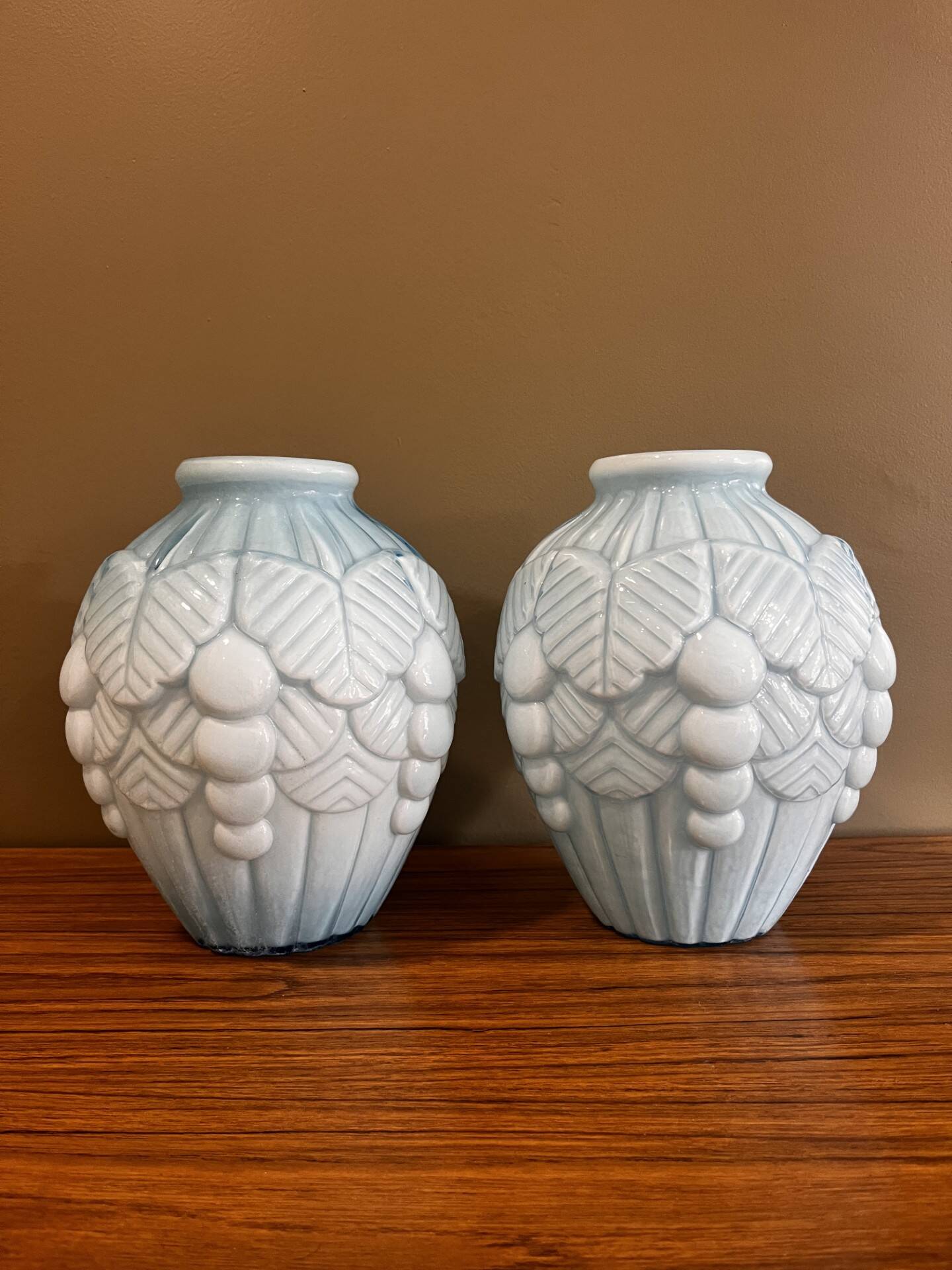 Pair of Art Deco vases