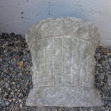 19th blue stone vase