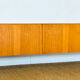 1960s minimalist Scandinavian teak sideboard