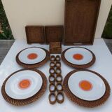 Caning table set