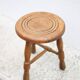 Vintage stool, wooden stool, side stool, plant holder