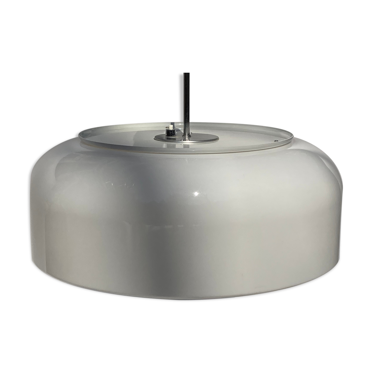 White pendant lamp by Anders Pehrson for Atelje Lyktan