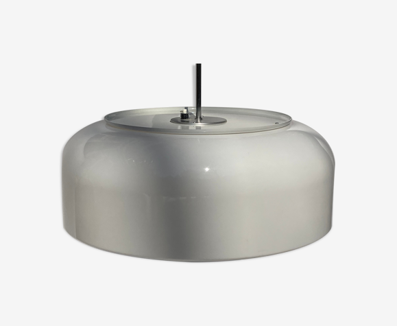 White pendant lamp by Anders Pehrson for Atelje Lyktan