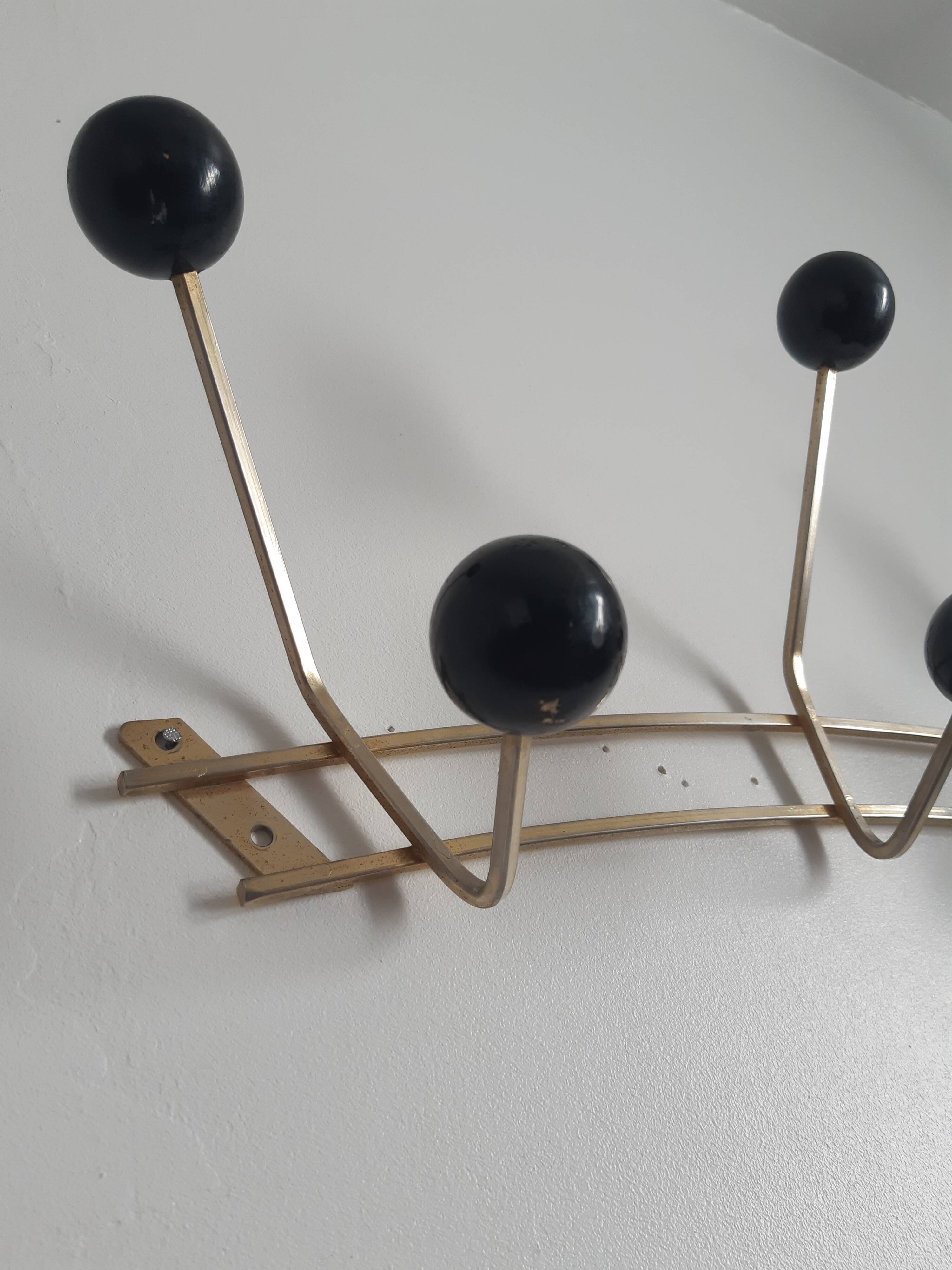 Wall coat rack art deco
