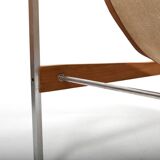 Grand Leather Lounge Chair 'Bequem' by Stig Poulsson c.1970