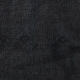 6x7 Charcoal Handwoven Anatolian Kilim Rug, 172x218 Cm