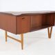 Danish boomerang desk by Peter Løvig Nielsen for Hedensted Møbelfabrik