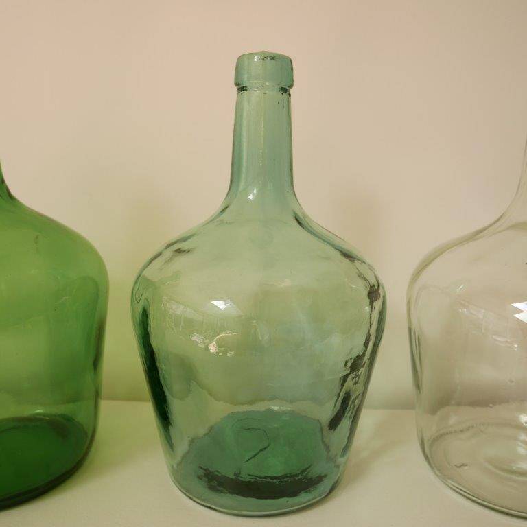 Set of 3 demijohns
