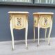 Pair of Italian Louis XV-style bedside tables