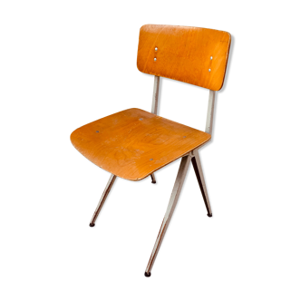 Compass chair in metal and wood 1950s/60s