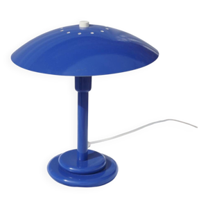 Lampe à poser bleue