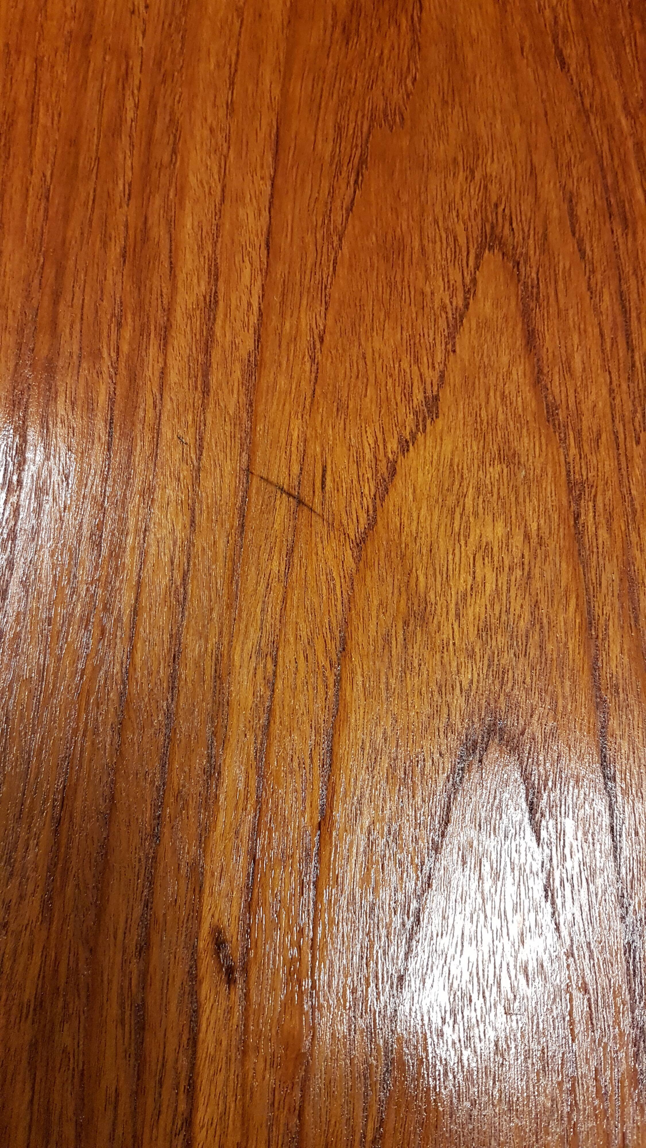 Round oak coffee table from H. Pander & Zn, the Netherlands 1950