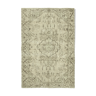 Handwoven Anatolian Beige Rug 194 cm x 288 cm